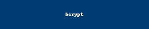 bcrypt